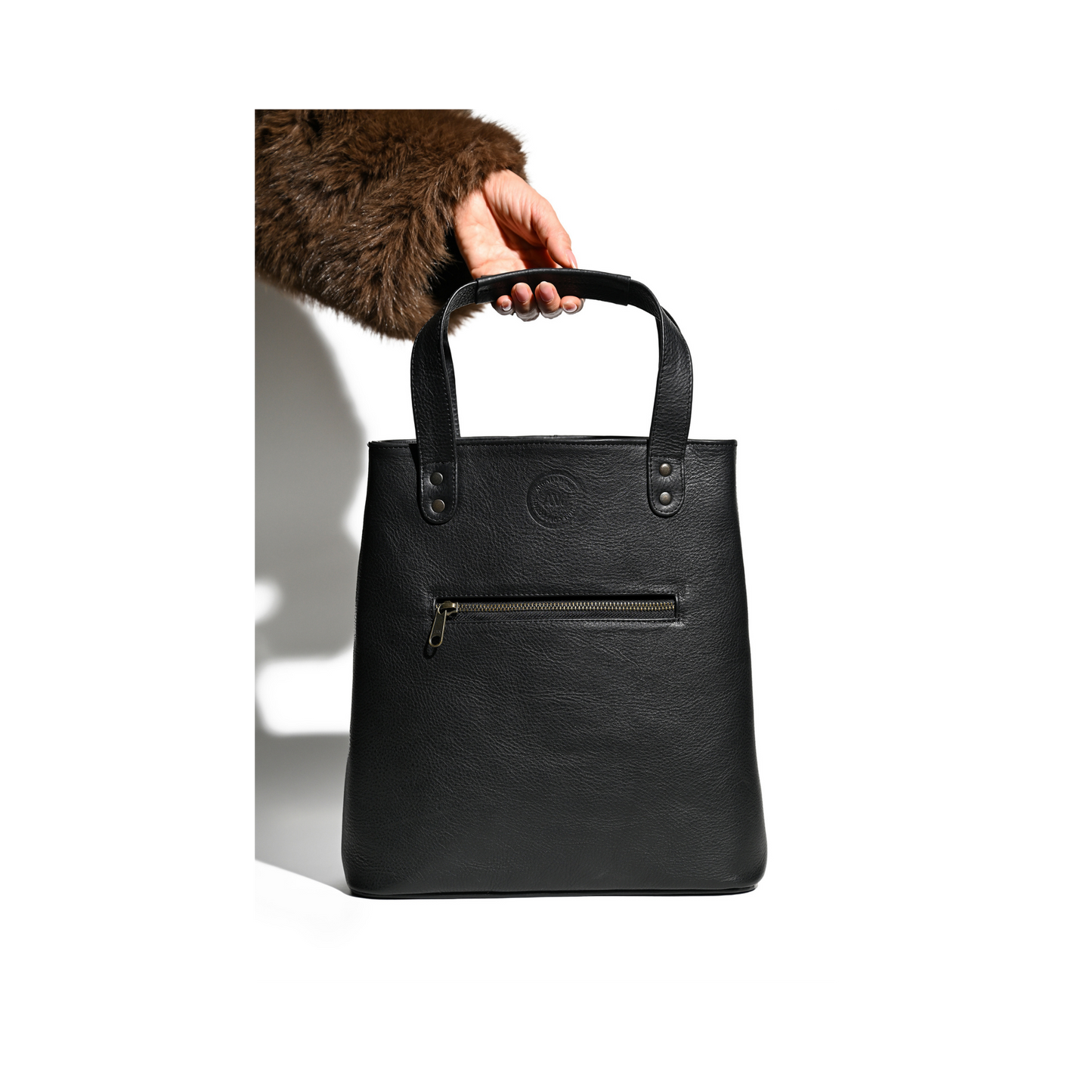 TWO WINE BOTTLE TOTE IN BLUE