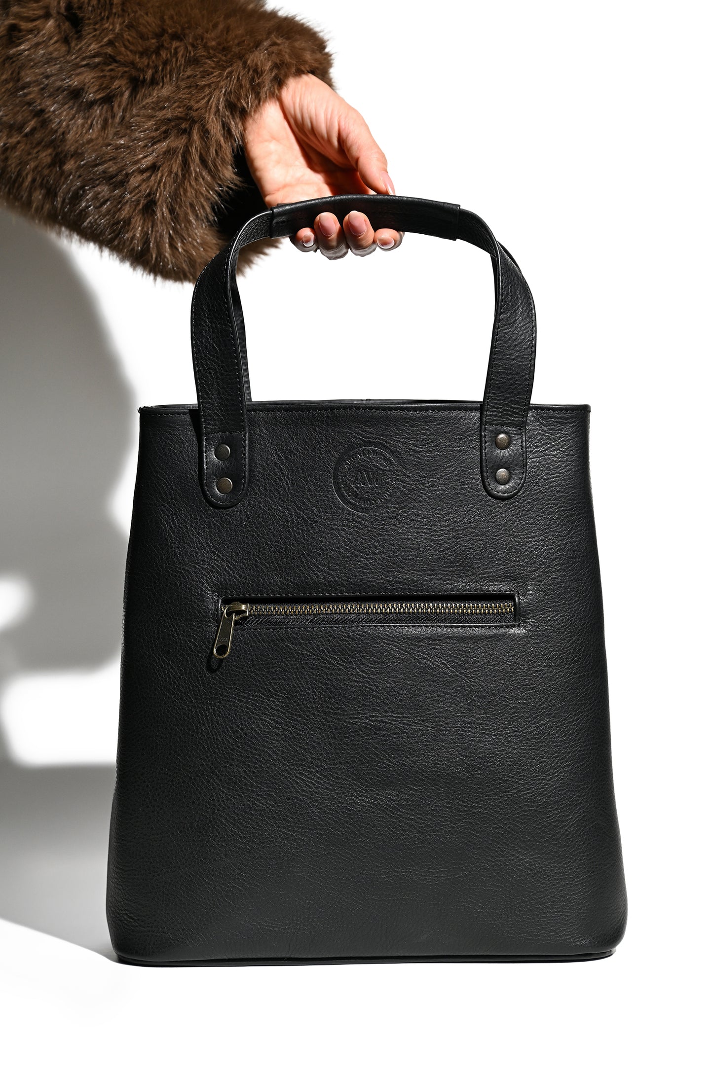 TWO WINE BOTTLE TOTE IN OLIVE