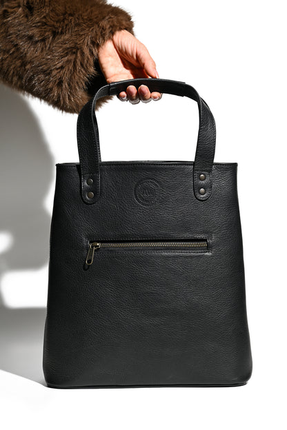 TWO WINE BOTTLE TOTE IN OLIVE