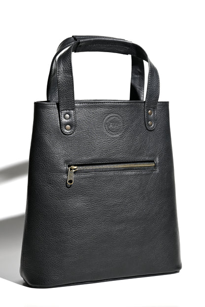 TWO WINE BOTTLE TOTE IN OLIVE